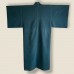 KIMONO HOMME ÉTÉ, SOIE BLEU-VERT 007-184